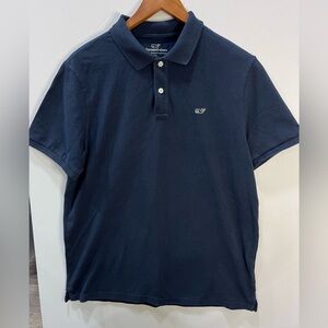 Vineyard Vines Men's Dark Blue Polo Shirt